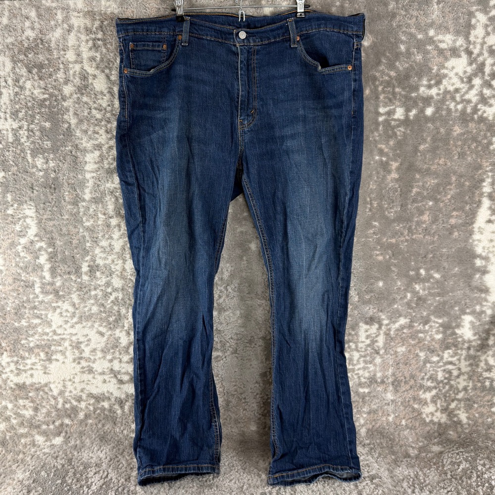 Levi's Size W46 L32 Athletic Taper 541 Denim Jeans Blue Full Length Men